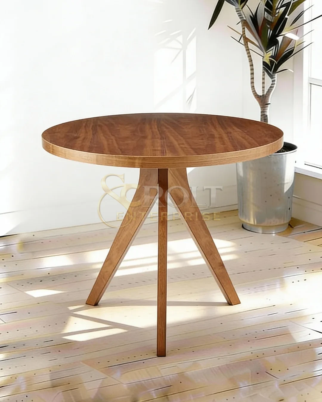 handcrafted-solid-wood-table-with-elegant-pedestal-base