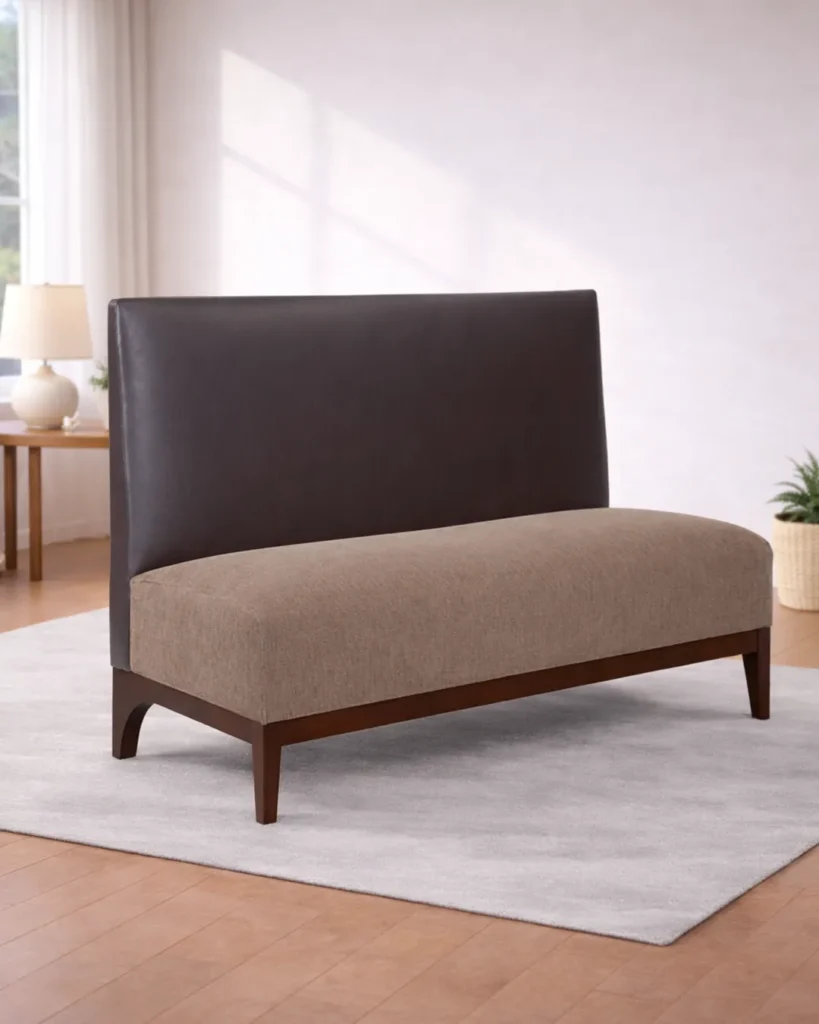 Elegant contrast with timeless commercial sophistication