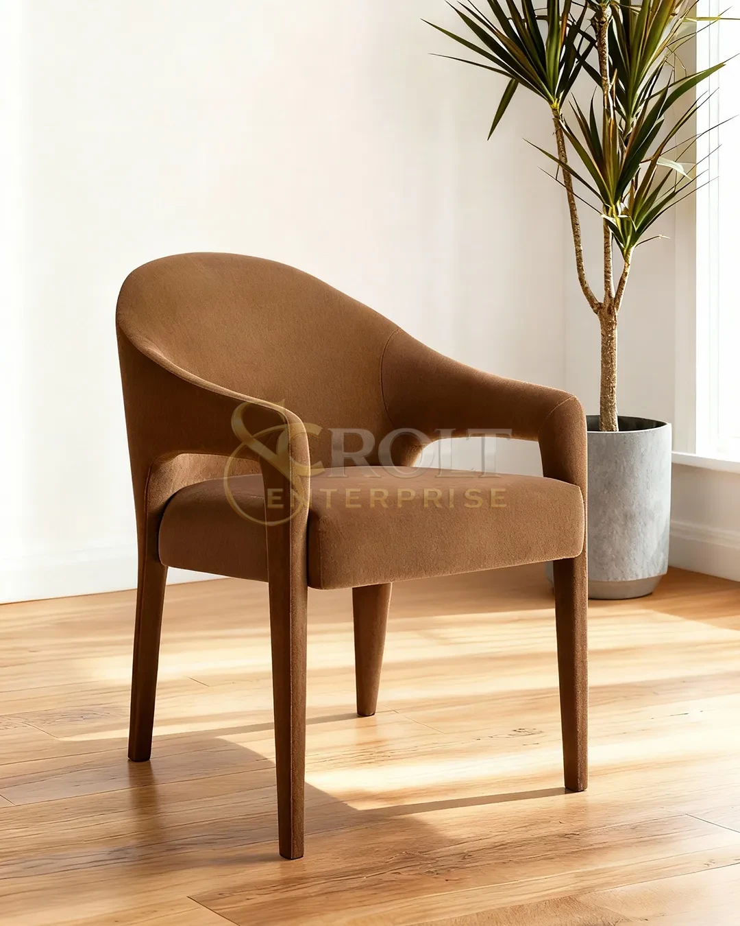 warm-upholstered-armchair-with-smooth-sculpted-curves