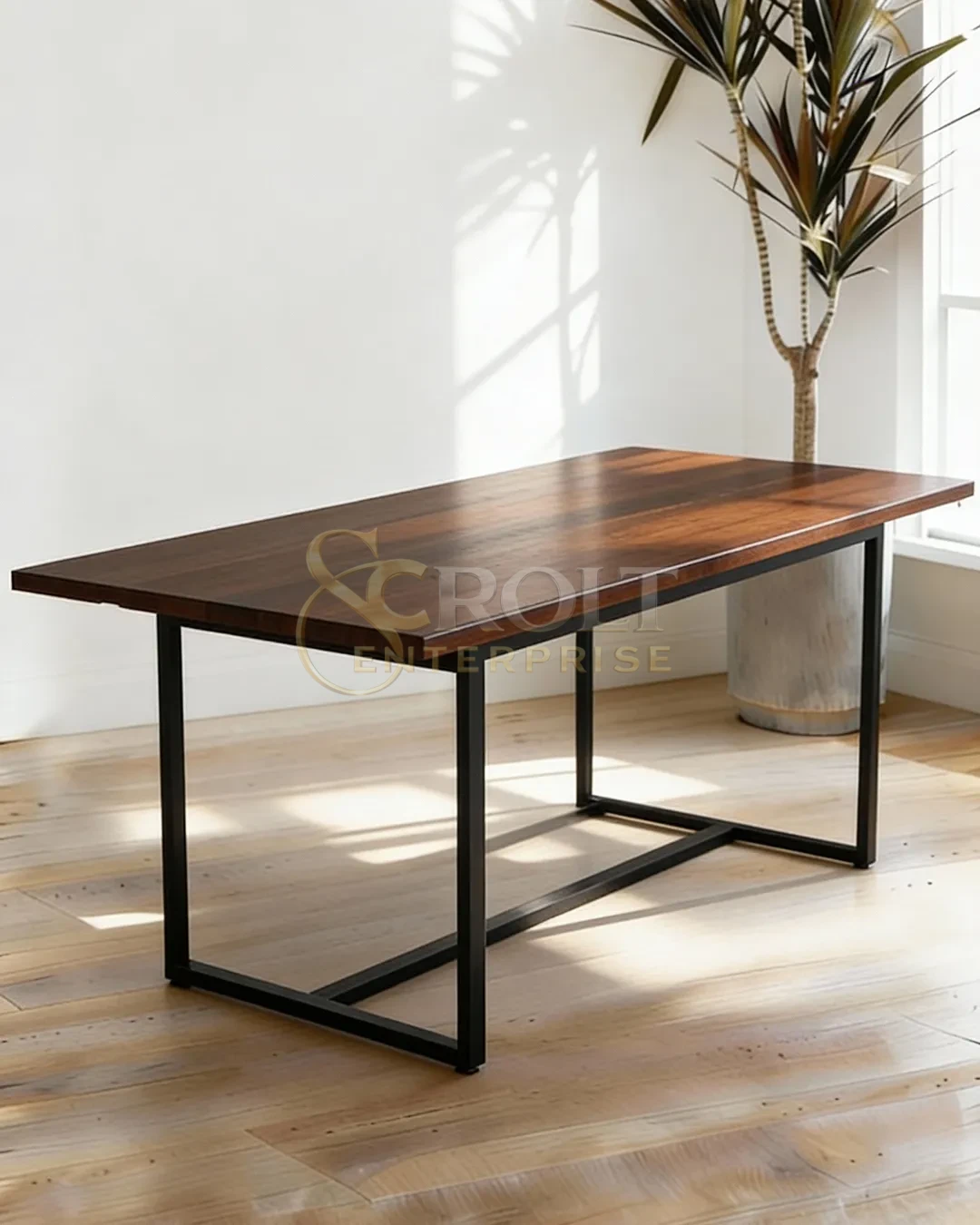 rectangular-wood-table-with-minimalist-metal-legs