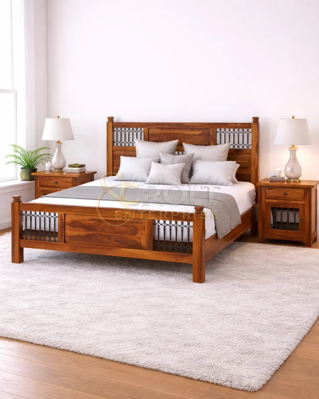 handcrafted-wood-meets-intricate-wrought-iron-elegance