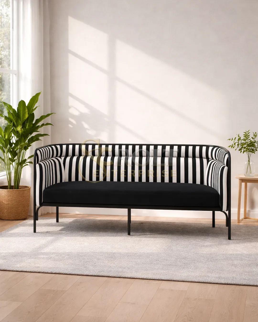 bold-striped-sofa-with-modern-architectural-elegance