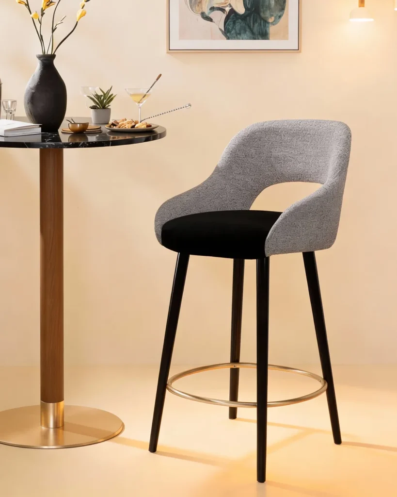Luma Upholstered Bar Stool