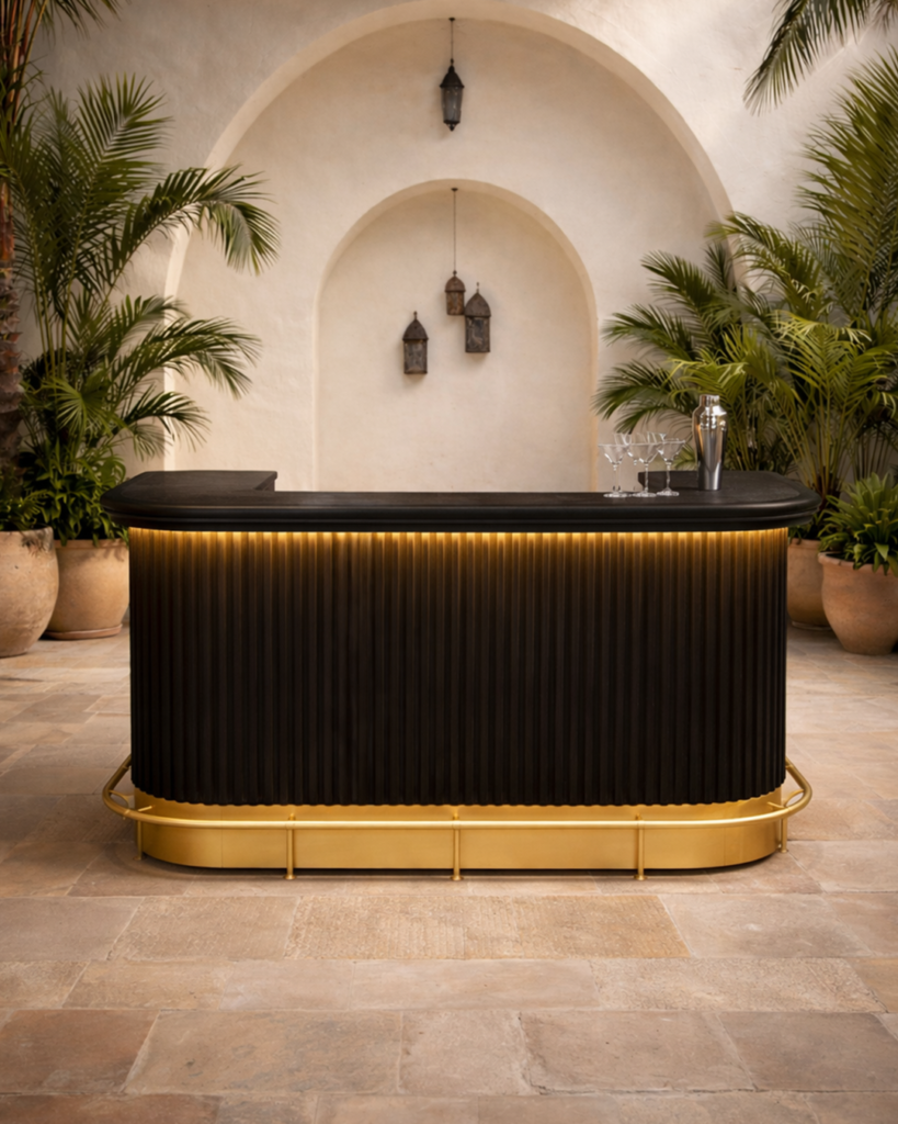 Bold illumination meets refined architectural sophistication